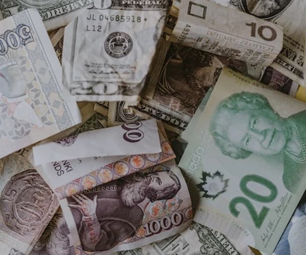 Receive money in any currency with no fees